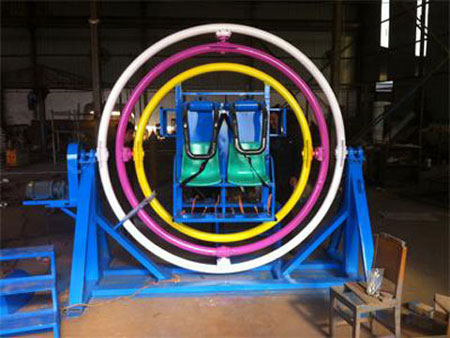 new ride human gyroscope for amusement park