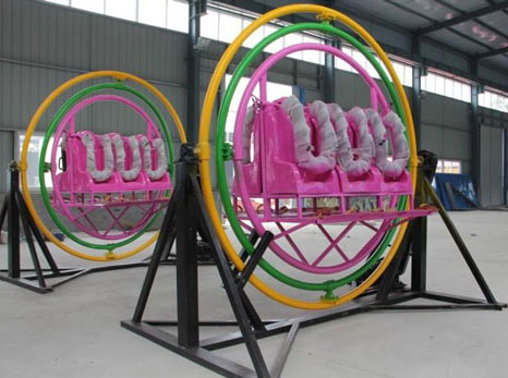 amusement human gyroscope ride for fun