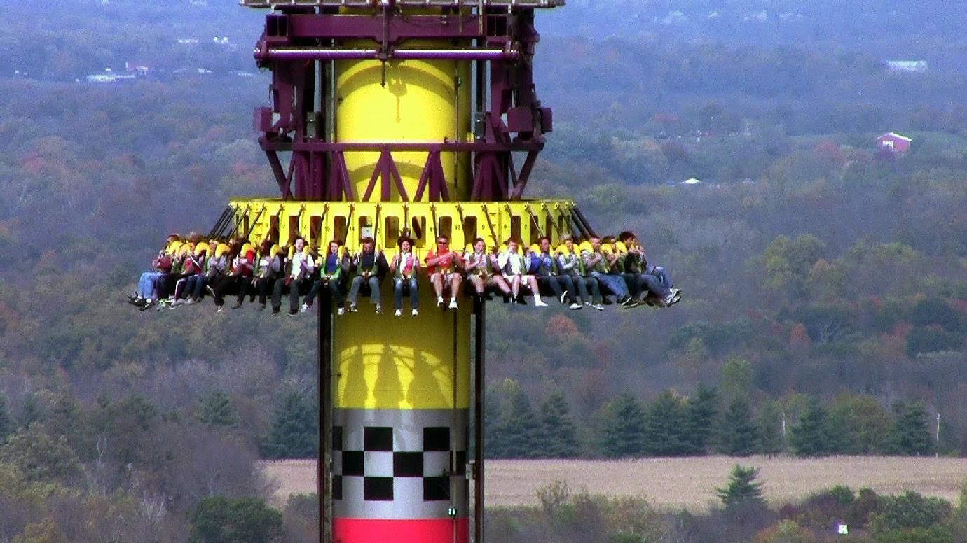 thrill major drop tower ride for sale