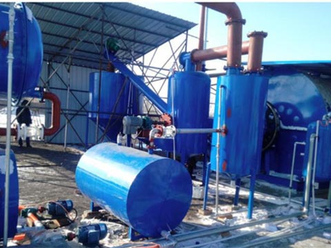 waste oil to diesel plant