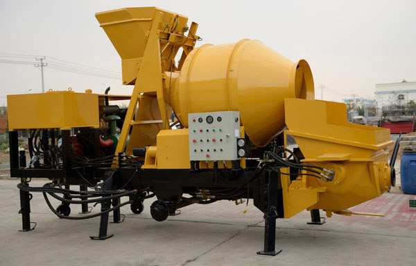 concrete mixer with pumps for sale