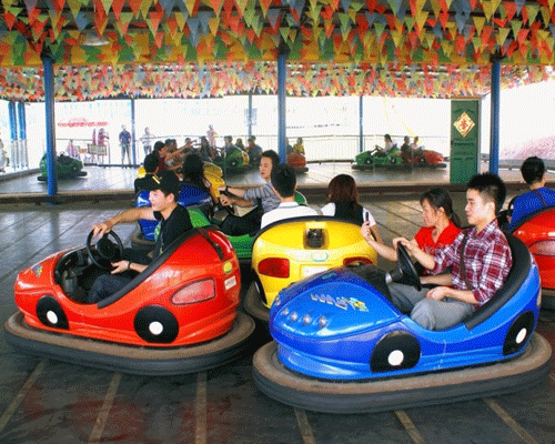 spin zone bumper cars