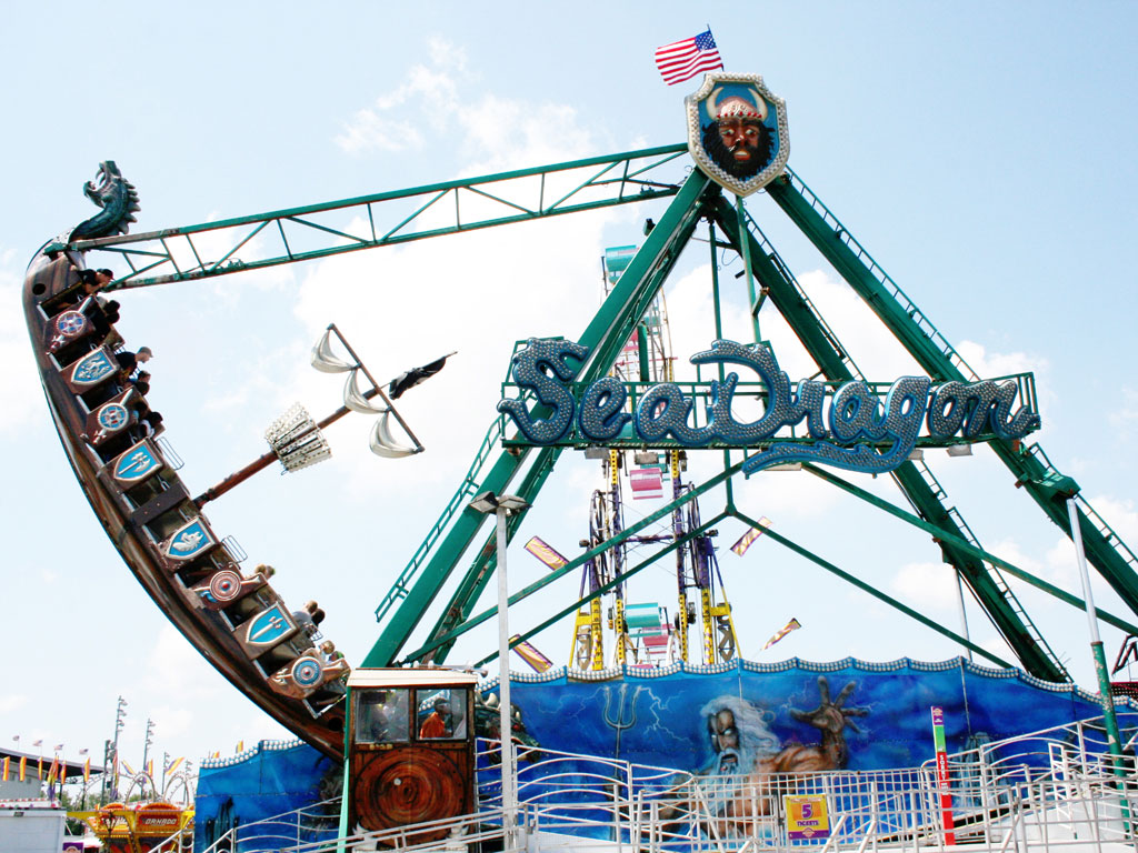 sea dragon ride for amusement parks