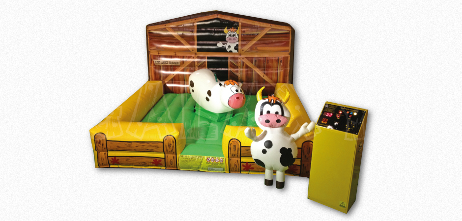 cute kids mechanical bull