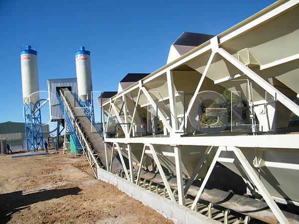 stationary concrete batching plant for sale