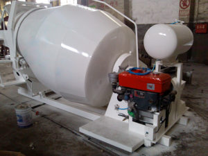 concrete mixer tank