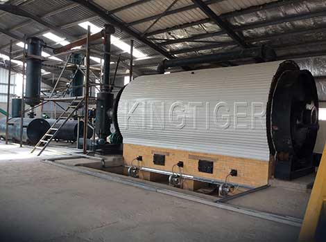 used tyre pyrolysis plant