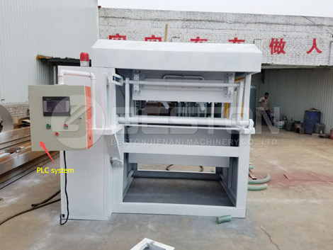 manual egg tray making machine