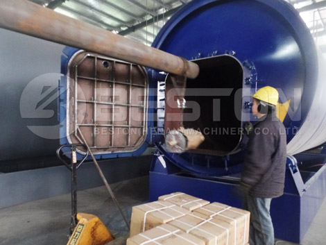 Tyre Pyrolysis Reactor To Uganda