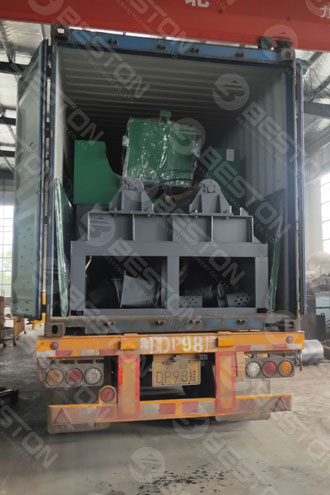 Charcoal Making Machine Shipped to Cameroon