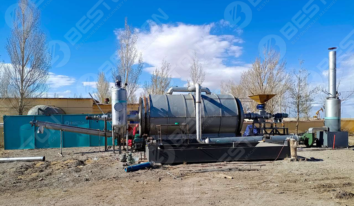 Continuous type Pyrolysis Plant