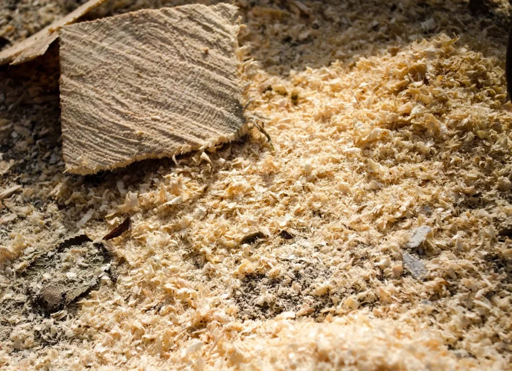 wood sawdust